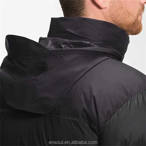 Nouveaux manteaux d'extérieur légers personnalisés fabrication de haute qualité vestes d'hiver bouffantes hommes grande taille veste à bulles épaisses - Product Image 4