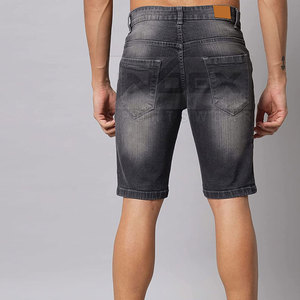 2024 été hommes haute qualité droite Denim Shorts Design Logo personnalisé respirant-Stock limité vente en ligne - Product Image 2