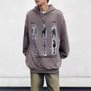 High Quality Men's Winter Full Zip <b>Hoodie</b> Warm Faux Fur <b>Sherpa</b> Fleece <b>Lined</b> Custom Embroidered <b>Hoodie</b> Wholesale - Product Image 5