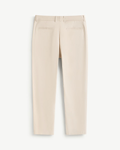 Pantalon kaki extensible pour homme Dobby, coupe slim, coton et élasthanne, lavage à l'eau de Javel, braguette zippée, respirant, antistatique - Product Image 2