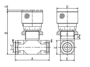 الأكثر مبيعًا من نوع Stu صمام التحكم في الصمام الدرجات الهيدروليكي أحادي الاتجاه صمام التحكم في تدفق الماء يدويًا أحادي الاتجاه Stu-g1/4