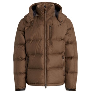 2025 veste bouffante de cagoule pour hommes de mode | Manteau léger en toile de couverture intégrale | Logo personnalisé résistant au vent et à l'eau - Product Image 1