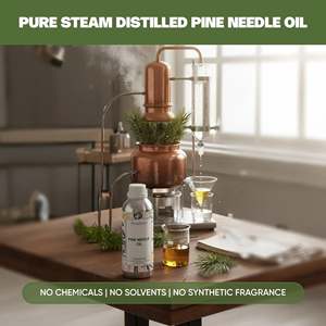 Aceite de Agujas de Pino 100% Puro de Grado Cosmético, Prensado en Frío, con Aroma Fresco, Extracto de Plantas para Hidratar, Aclarar y Reafirmar - Product Image 6