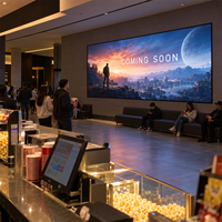 Panneau d'affichage LED couleur P1.87 GOB pour mur vidéo publicitaire commercial, idéal pour les halls de cinéma – Sourcing pour intégrateurs de systèmes OEM