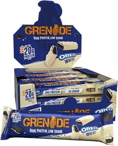 Barra de Proteína Blanca OREO Gre-nade 12×60g - Product Image 2