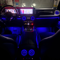 Superbe éclairage d'ambiance lumineux W464 pour grille d'aération de Mercedes Benz Classe G, 64 couleurs, lumières LED pour sortie de climatisation