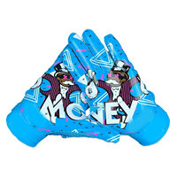Guantes de Fútbol Americano Juvenil para Niños y Niñas - Receptor Abierto, Fútbol Americano con Bandera, Agarre Adhesivo, Malla Transpirable, Ecológicos, Alta Calidad