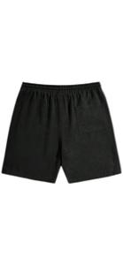 Pantalones Cortos Deportivos Formales para Hombre, Logotipo Personalizado, 100% Lona, 380 GSM, Decoración Vintage, Cintura Elástica, para Entrenamientos - Product Image 2