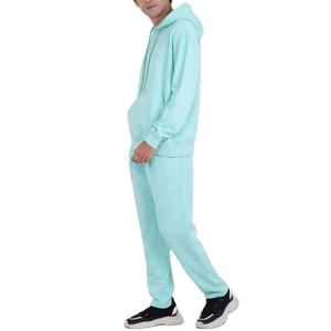 Nuevo Conjunto Deportivo Personalizado para Hombre, Invierno, Bordado, 100% Algodón, Sudadera Holgada con Capucha y Pantalones Jogger, 2 Piezas - Product Image 3