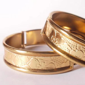 กำไลทองแดงลายอินเดียเครื่องประดับโยคะจิตวิญญาณของผู้หญิงผู้ชาย - Product Image 1