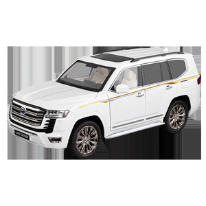 รถโมเดลโลหะ Chokha Vesh Land-Cruiser LC300 ขนาด 1:18 รถ SUV หรูหรา ประตูเปิดได้ พร้อมเอฟเฟกต์เสียงและแสง - Product Image 5