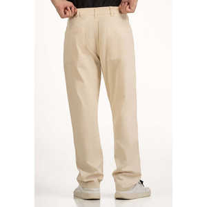 กางเกงชิโนทรงตรงผ้าฝ้าย 100% ผ้าอ็อกซ์ฟอร์ดเนื้อผ้าขนสัตว์ เอวกลาง ซิป สีสันสดใส น้ำหนักเบา เหมาะสำหรับใส่เป็นสูท ไซส์ XL รุ่น MN-TRC-SS25-008 - Product Image 3