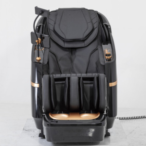 Nouveau fauteuil de massage intelligent portable 4D à gravité zéro en cuir ABS+PU, avec support pour téléphone portable, écran LCD et Bluetooth - Product Image 6