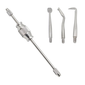 Kit de extractor de abolladuras manual de acero inoxidable con 3 puntas de accesorio para reparación precisa de abolladuras sin pintura y trabajos de carrocería - Product Image 6