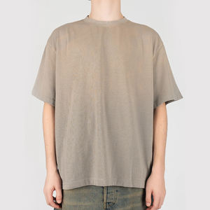 Custom quick dry performance <b>shirt</b> for <b>men</b> moisture wicking workout top lightweight <b>stretch</b> fabric accurate fit - Product Image 4