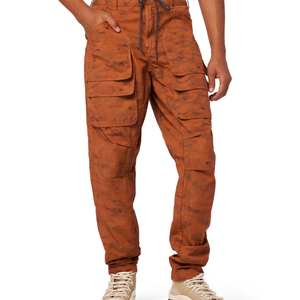 High Quality Custom Washed Cotton <b>Camo</b> <b>Cargo</b> <b>Men's</b> <b>Pants</b> Outdoor Lightweight Side Pockets Casual Running Joggers - Product Image 3