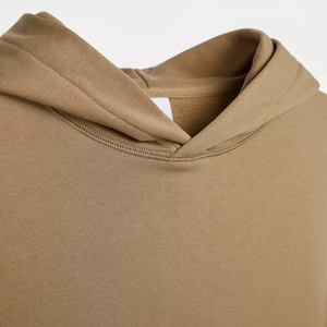 Sudadera con capucha y sudaderas con logotipo estampado personalizado para hombre 100% algodón en blanco grueso de felpa francesa de calidad de lujo de peso pesado de gran tamaño - Product Image 4