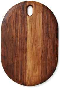 Planche à découper carrée en bois de manguier faite à la main artisanat naturel bloc de boucher en bois avec poignée pour vaisselle et planche à fromage - Product Image 4