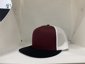 Sombreros de camionero de 6 paneles de perfil medio en blanco al por mayor, gorras de deporte al aire libre con logotipo personalizado, gorras de Vietnam OEM - Product Image 5