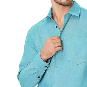 Most Demanded Design Men <b>Button</b> Up Shirt Reasonable Rate Anti Wrinkle Best Designs Men <b>Button</b> Up Shirt With Latest Fabric - Product Image 6
