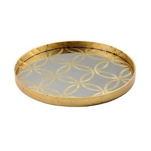 Bandeja de metal chapada en plata, perfecta para chocolates y frutas secas - Product Image 4