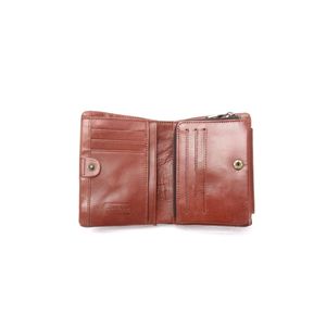 Cartera de cuero genuino italiano clásico marrón para hombre - Product Image 4