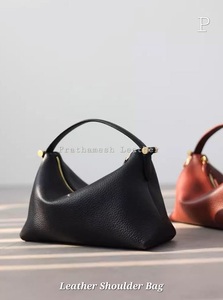 Artisan Crafted <b>Leather</b> Shoulder <b>Bag</b> Hand Stitched Details Unique Earthy Tone <b>Soft</b> <b>Leather</b> Timeless Appeal Heritage Designs 2025 - Product Image 5