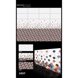 กระเบื้องห้องครัวขนาด30x60cm Carrara สีเทาห้องน้ำ12X24เซรามิคหินอ่อนขัดเงาภายใน300X600mm กระเบื้องผนังที่ทันสมัย - Product Image 5