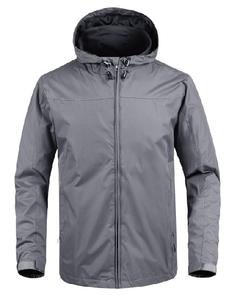 Veste de pluie imperméable et coupe-vent pour hommes de taille supérieure Matériau respirant Nylon/polyester Service OEM - Product Image 3