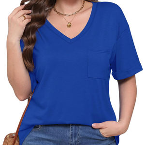 เสื้อยืดสตรีขนาดใหญ่เสื้อยืดเข้ารูปสไตล์เกาหลีผ้าไมโครไฟเบอร์แห้งเร็วพิมพ์โลโก้ตามสั่ง - Product Image 1