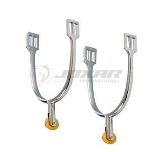 Espuelas para montar a caballo de acero inoxidable duraderas 2025, opciones de forma y grabado personalizado diseñadas para un rendimiento duradero - Product Image 6