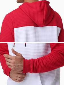 2025 hombres Casual moda Joker sublimación pulóver Sudadera con capucha mejor calidad divertido de gran tamaño transpirable diseño sólido patrón OEM - Product Image 5