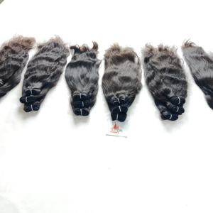 Venta al por mayor 100% color natural negro vietnamita tejido sin procesar para las mujeres recto y cuerpo ondulado estilos extensiones de cabello humano - Product Image 4