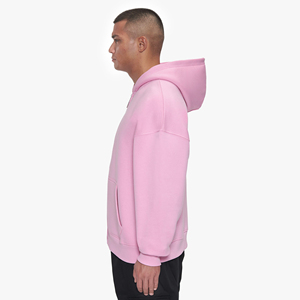 Sweat à capuche surdimensionné pour homme, personnalisé OEM, de haute qualité, en coton et polyester, à manches longues, avec fermeture éclair avant et poches, idéal pour l'hiver - Product Image 2