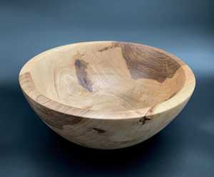 Bol à salade en bois de style bohème moderne fabriqué à la main de haute qualité poli pour servir des nouilles à soupe ustensiles de cuisine en corne sculptée - Product Image 2