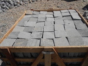 Tự nhiên kandla màu xám sa thạch Cube đá cuội ngoài trời Vườn đá cho sân cho đường lái xe cảnh quan và lát - Product Image 4