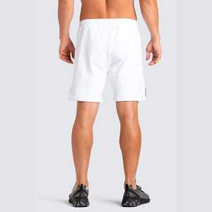 Personalizable de los hombres de 5 pulgadas gimnasio Activewear patrón sólido de punto pantalones cortos - Product Image 6