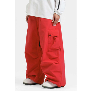 Pantalon baggy de ski personnalisé pour hommes pantalon baggy cargo de neige imperméable et respirant pour la course à pied pantalon de grande taille pantalon baggy - Product Image 3