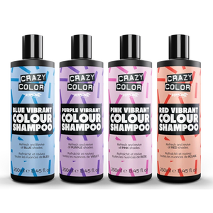 แชมพูสีฟ้าสดใส Crazy Color สูตรวีแกน ปราศจากแอมโมเนีย ช่วยรักษาสีผม - Product Image 4