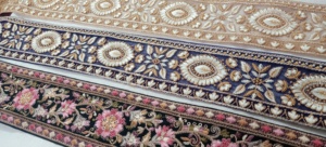 Rubans et lacets brodés à la machine sur mesure dans différents designs et couleurs pour robes de mariée de 3 couleurs. - Product Image 4