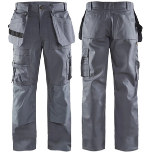 Pantalons de travail cargo pour hommes en toile légère de haute qualité, résistants, personnalisables, vente en gros - Product Image 6