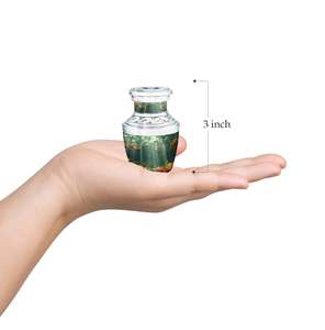 Urnas forestales biodegradables para cenizas de cremación modernas para cenizas humanas recuerdo urnas decorativas para cenizas urnas de entierro verde - Product Image 4