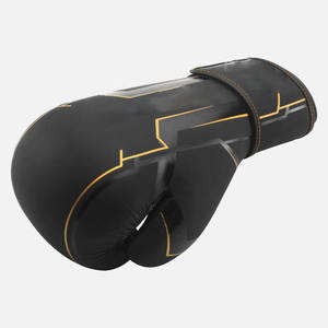 ถุงมือชกมวย MMA หนังแท้ พร้อมสายรัดข้อมือปรับได้ สำหรับการฝึกซ้อมและการใช้งานกลางแจ้ง-ถุงมือต่อสู้สำหรับทุกเพศ - Product Image 4