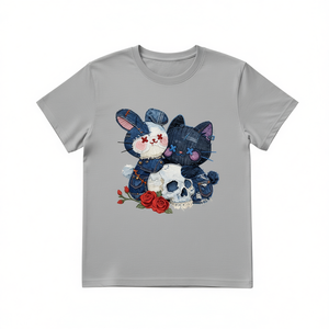 T-Shirt Casual Unisex Personalizzata 210GSM 100% Cotone - Stampa Rose - Product Image 2