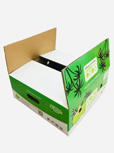 กล่องกระดาษลูกฟูก5ชั้นพิมพ์ลายด้วยวัสดุรีไซเคิลสำหรับอุตสาหกรรมอาหารและการเกษตร - Product Image 3