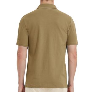 New Arrivals Wholesale High Quality Blank <b>Stretch</b> Breathable <b>Shirts</b> Short Sleeve Polo <b>Shirts</b> for <b>Men</b> with custom color 2026 - Product Image 5