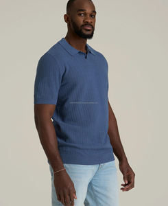 Men's 100% Cotton New Style Fabric Embroidered <b>Button</b> for <b>Shirts</b> Breathable <b>Half</b> Sleeve Hip Hop Solid Pattern Knitted - Product Image 3