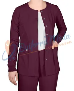 Nuovo stile infermiera uniforme Scrub giacche disegni alla moda Scrub-poliestere/Rayon/Spandex 2022
