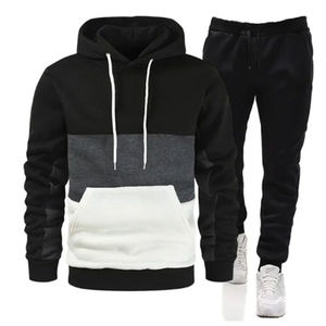 Survêtement en molleton surdimensionné pour homme, taille plus, pull en coton épais pour l'hiver, logo personnalisé - Product Image 2