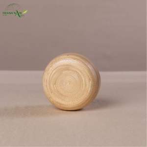 Jarrón de Bambú Natural - Jarrón Decorativo Redondo Hecho a Mano para Decoración del Hogar e Interior - Product Image 4